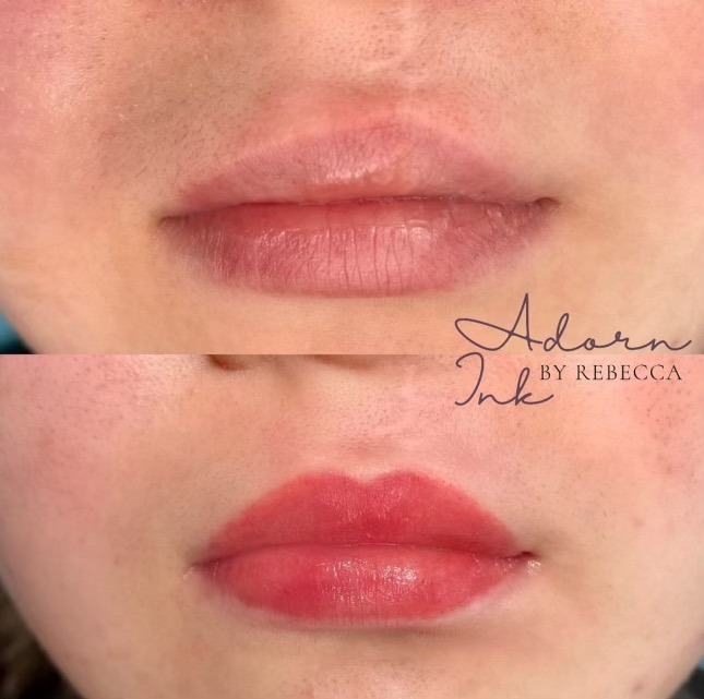 lip blush tattoo